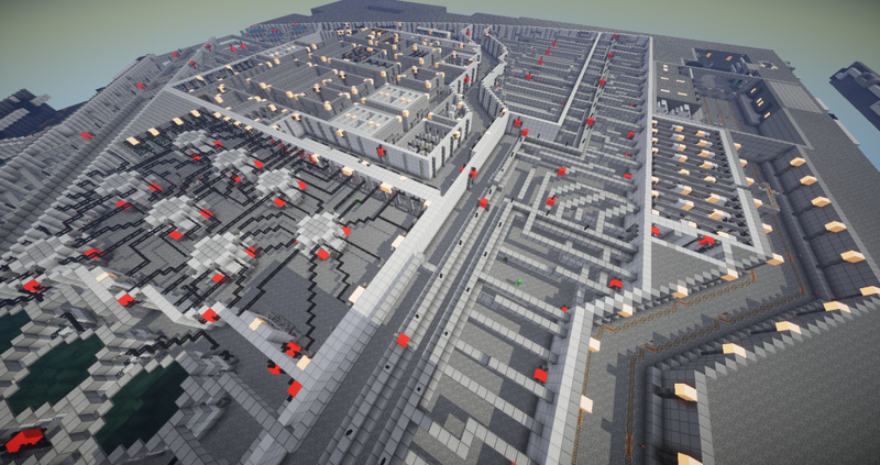 Illustration for article titled It Took Two Years To Make Final Fantasy VII's Midgar In Minecraft